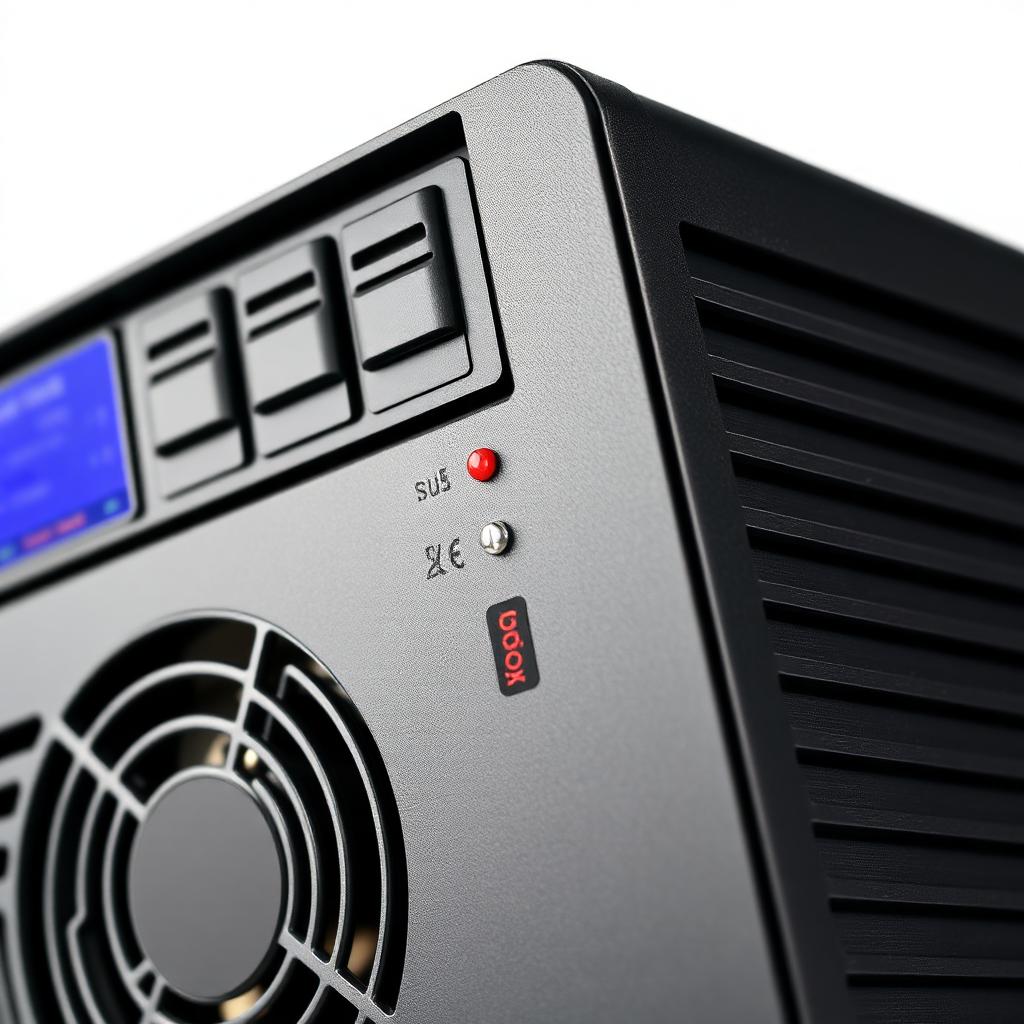 GS-PWI Series — ports & control panel detail